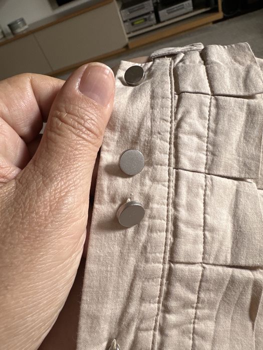 Vestido beje Adolfo Dominguez  44