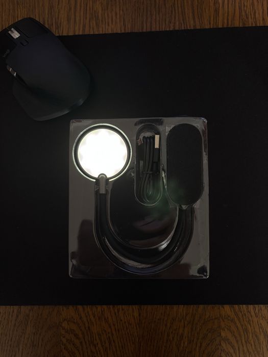 Лампа Baseus mini clip lamp для навчання, роботи або на подарунок
