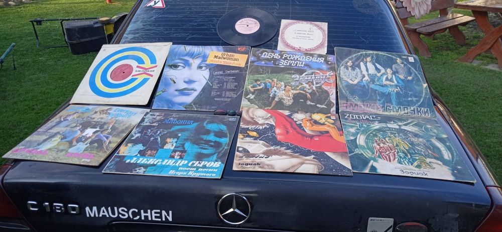 Пластинки вінілові