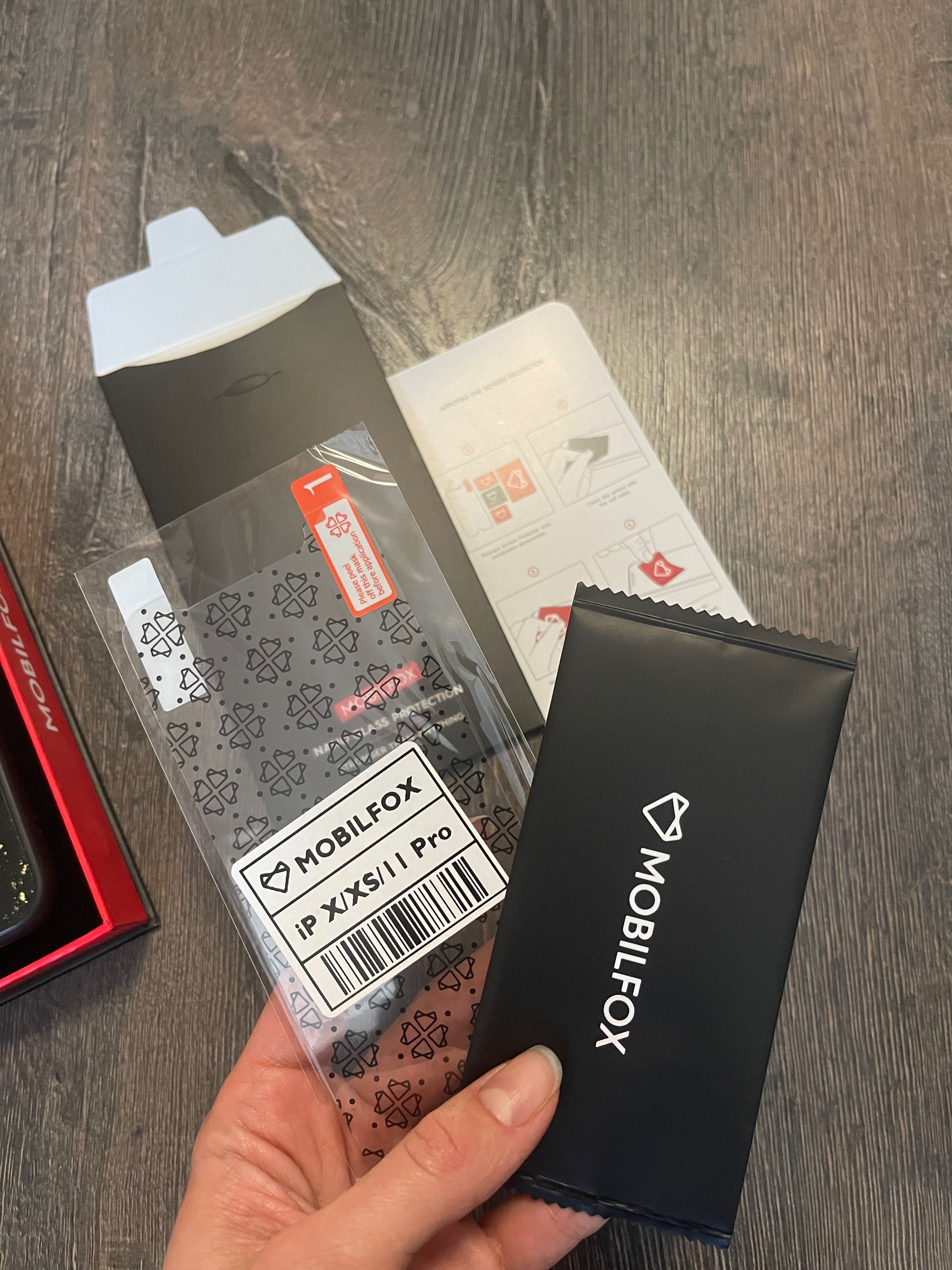Фирменный Чехол на телефон iPhone XS +подарок защитное стекло и кейс