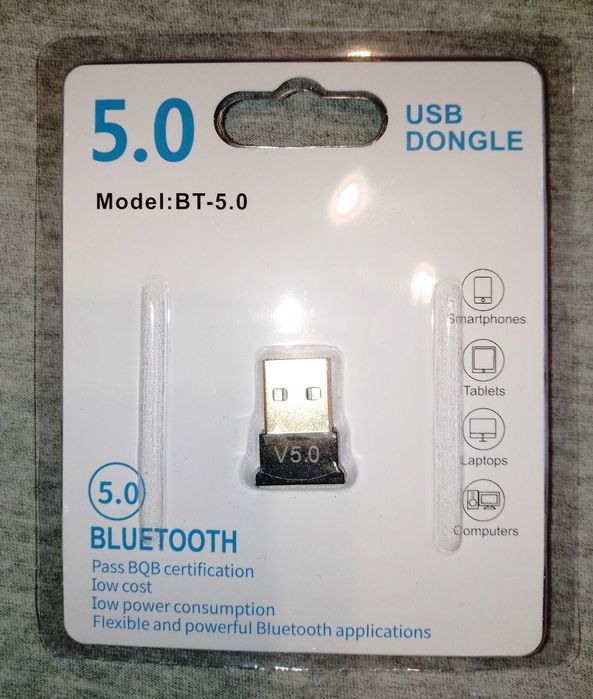 Мини Bluetooth-адаптер 5.0 для компьютера или ноутбука.