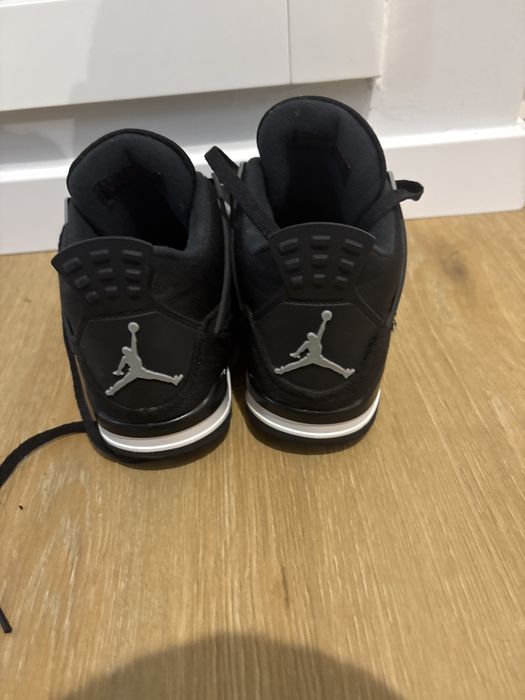 Jordan 4 black canvas