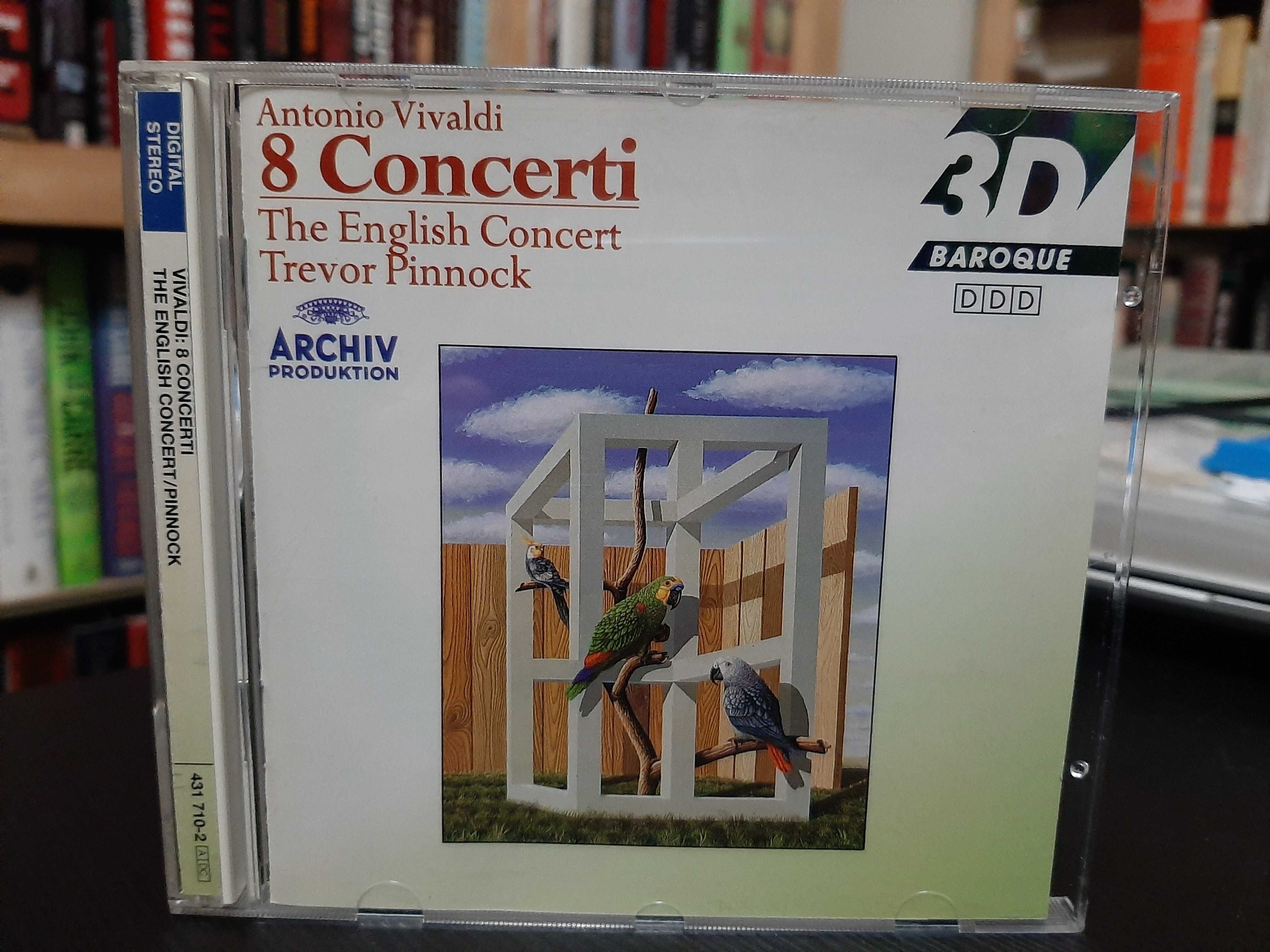 Vivaldi – 8 Concerti – The English Concert, Trevor Pinnock