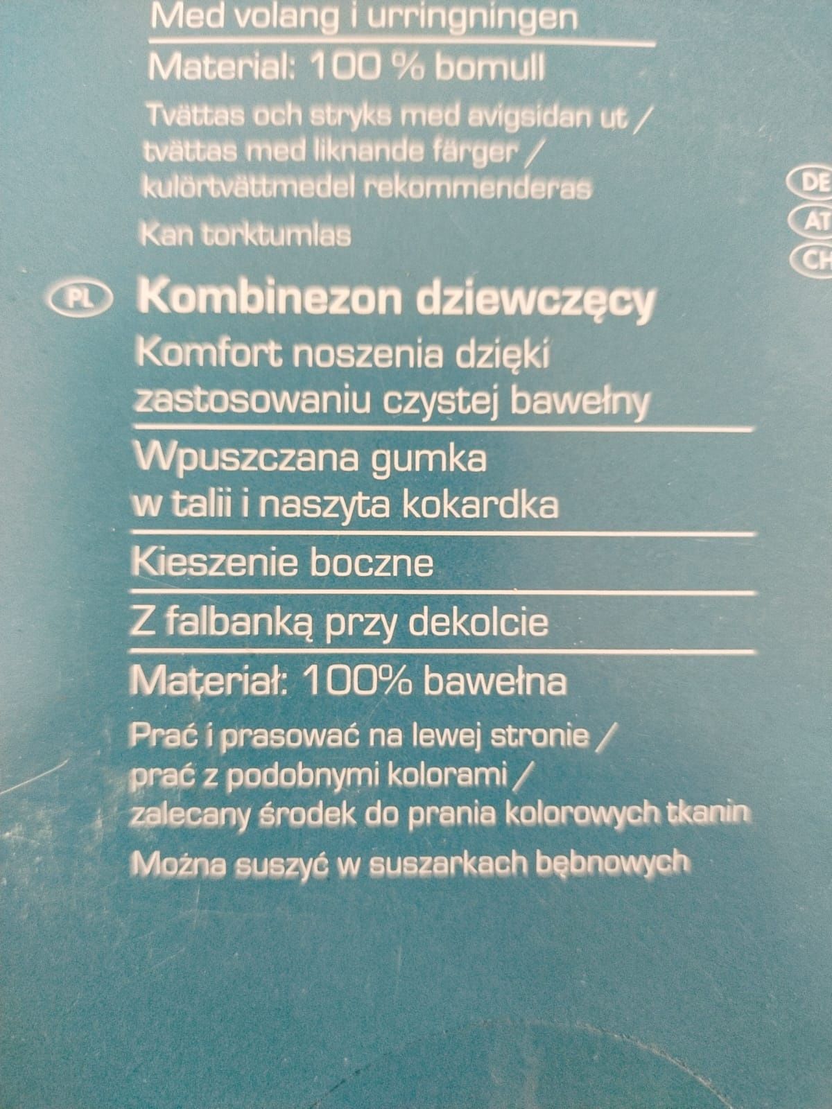 Kombinezon dziewczęcy 158/164