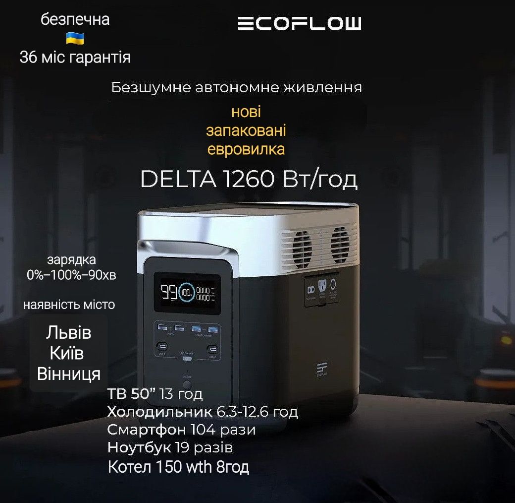 EcoFlow Delta 1300 (EFDELTA1300-EU)