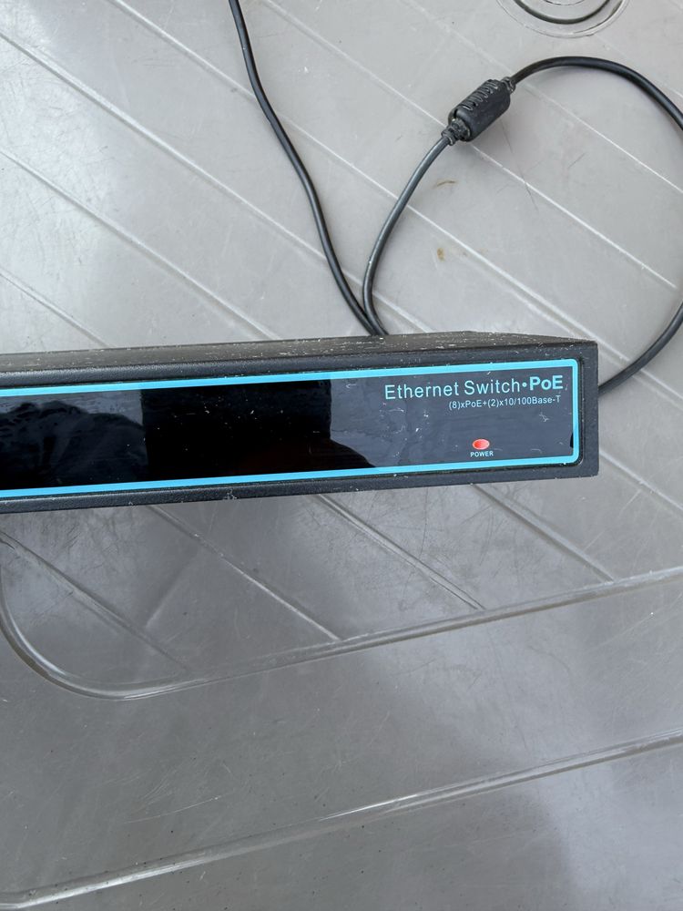 POE комутатор ATIS PoE-1010-8P/250m/8L робочий