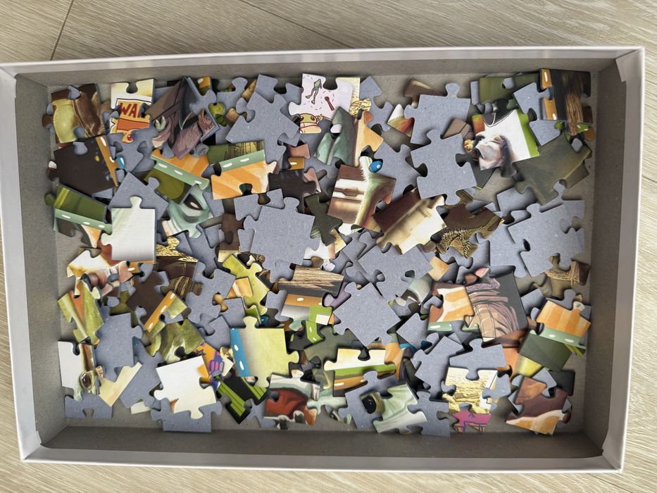 Ravensburger, Tefl пазлы Srar wars Manfalorian, Frozen