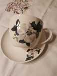 Kubek filiżanka home&you storczyk okazja porcelana 500ml duża