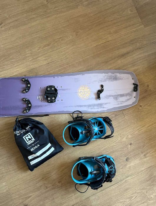 Zestaw damski Splitboard NITRO Squash 148cm + wiązania + foki