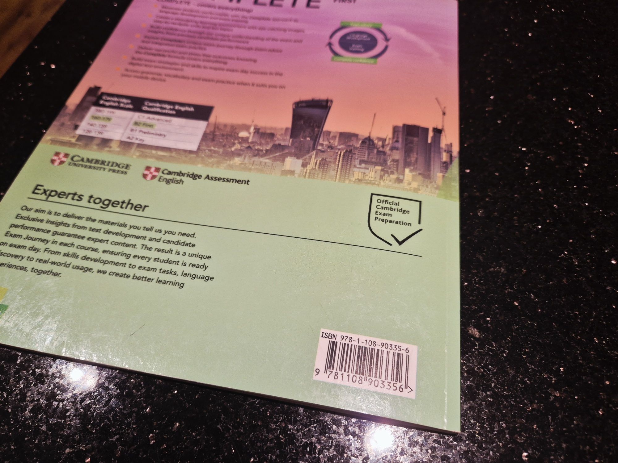 J. nowe Complete First Workbook B2 Cambrigde ćwiczenia język angielski