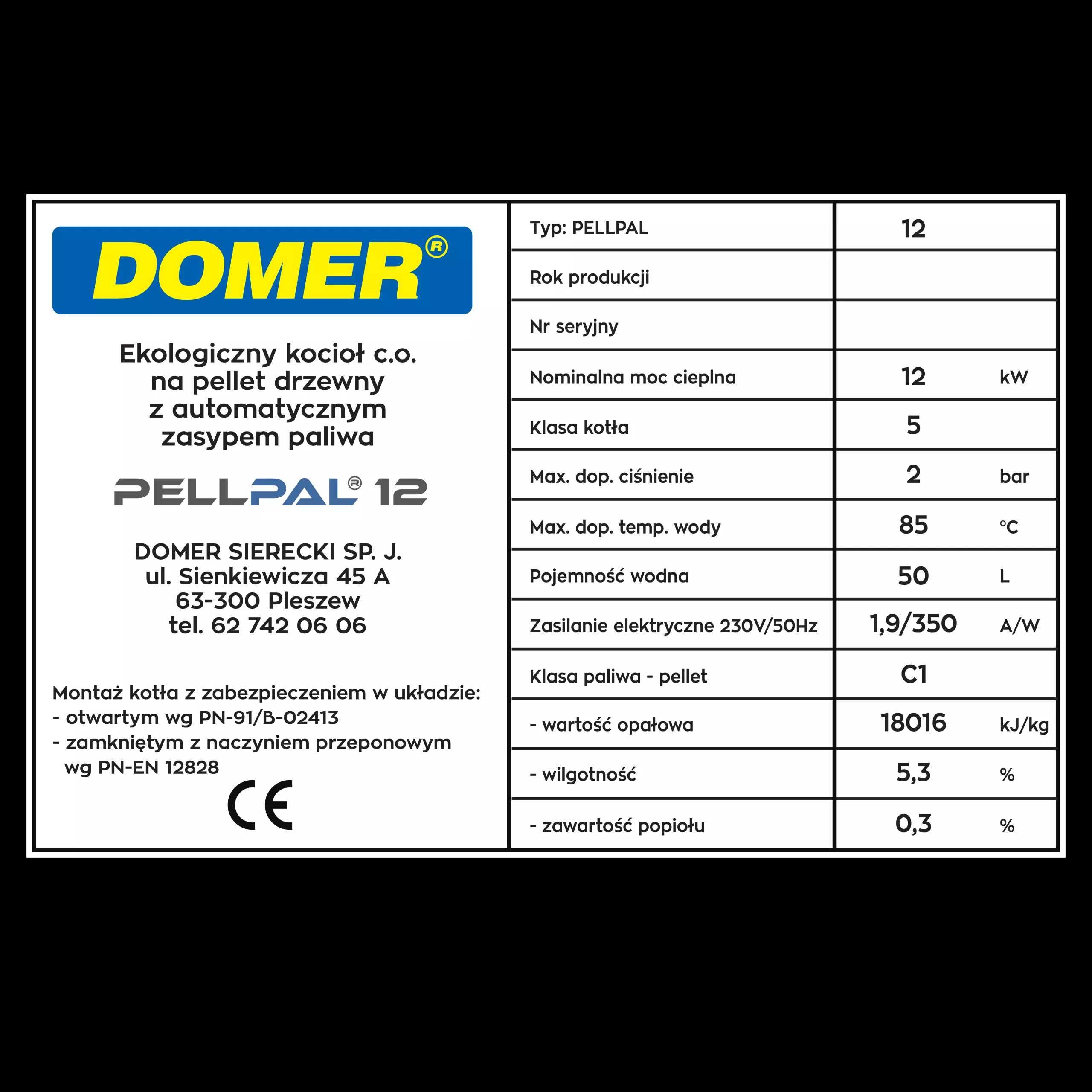Kocioł Pellpal 18KW na pellet Podajnik Kosz Serownik 5 KLASA Dotacja