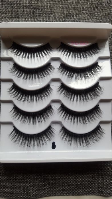 Rzęsy 5 par piękne!