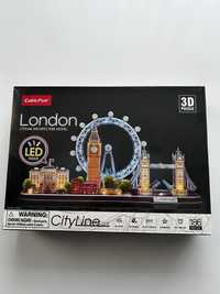 3DPuzzle of London, с лед подсветкой , новые