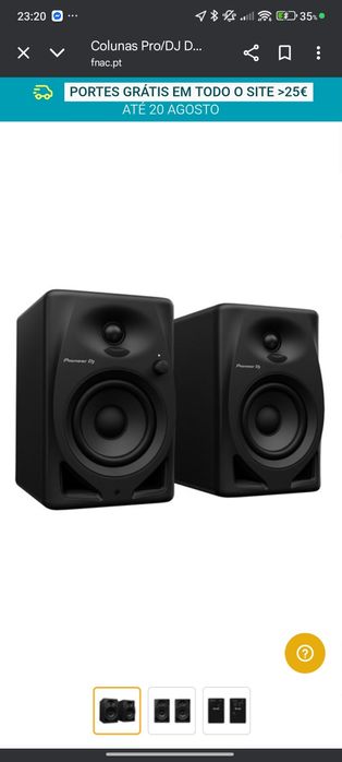 Culunas Pioneer com bluetooth