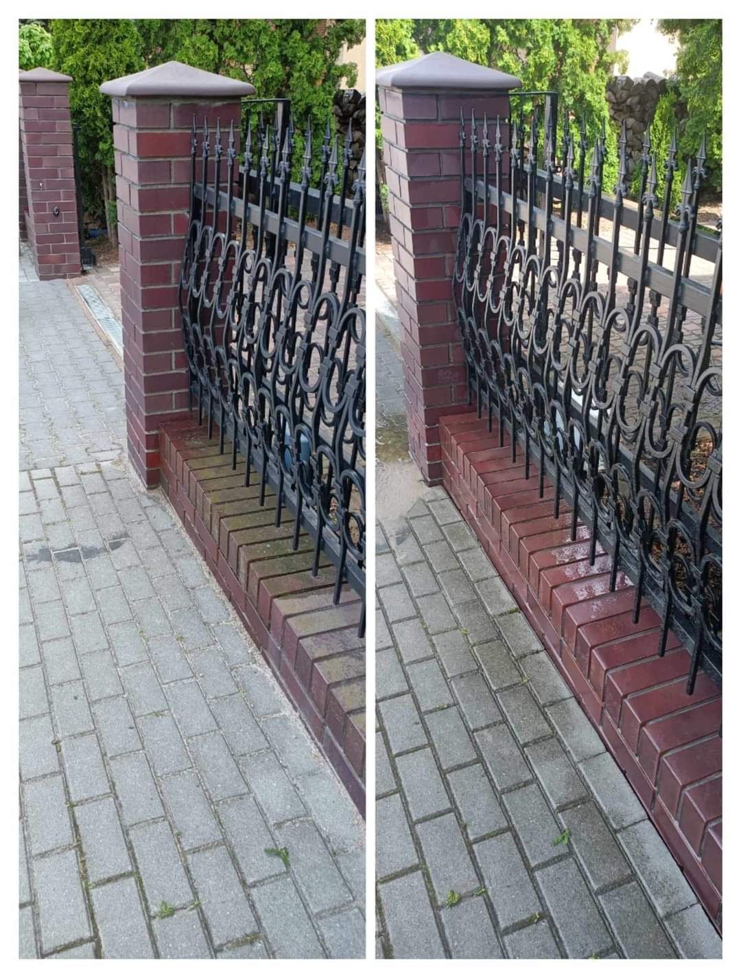 Czyszczenie kostki brukowej,mycie tarasów,ogrodzeń,, mycie elewacji,