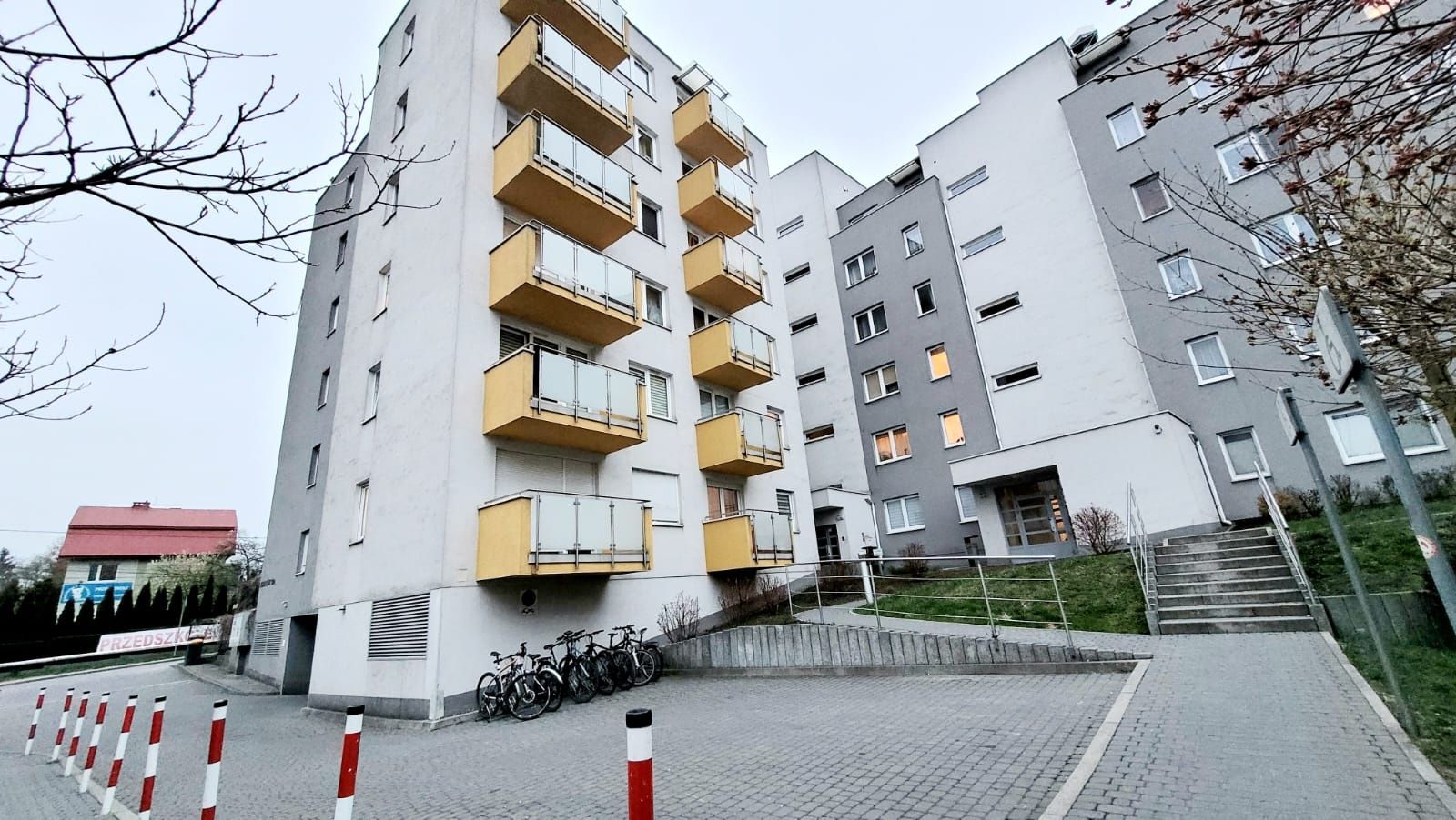 Apartament LOFT, 4 os, balkon, parking GRATIS, 2 pok, Borek Fałęcki