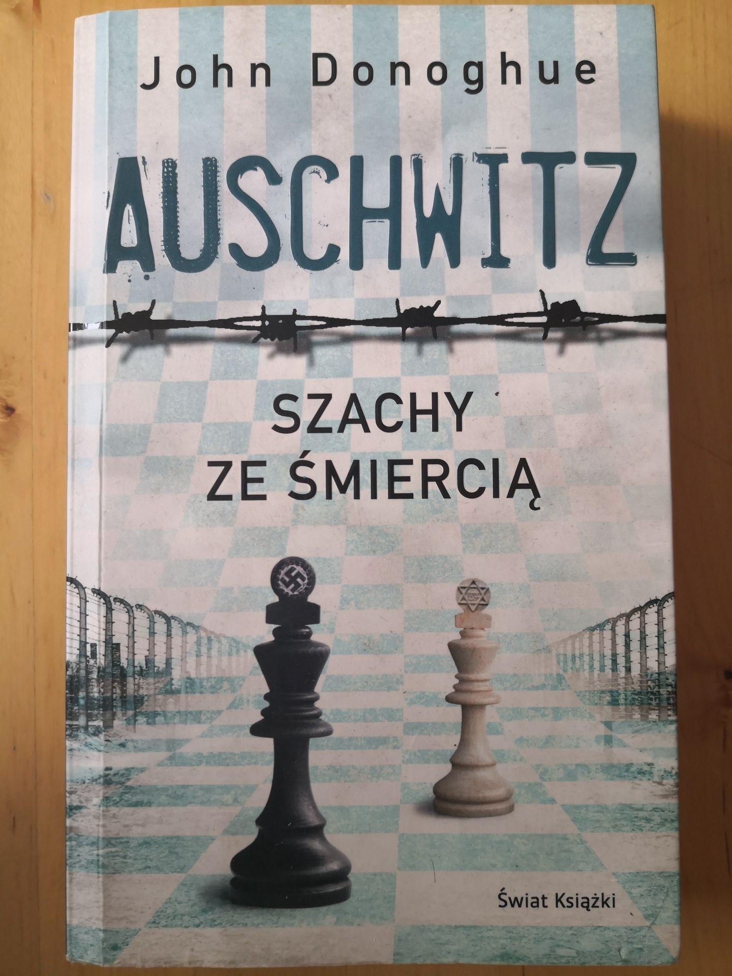 Książka Auschwitz szachy ze śmiercią John Donoghue