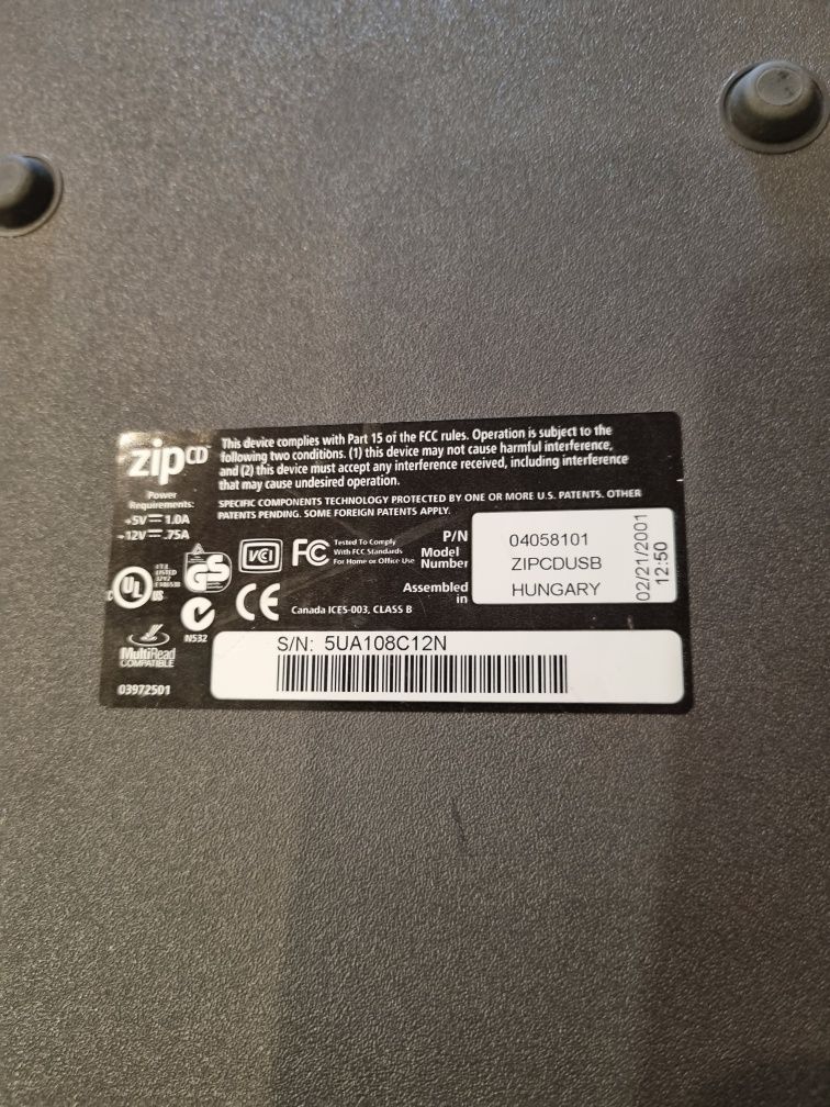 Napęd Iomega Zip cd650