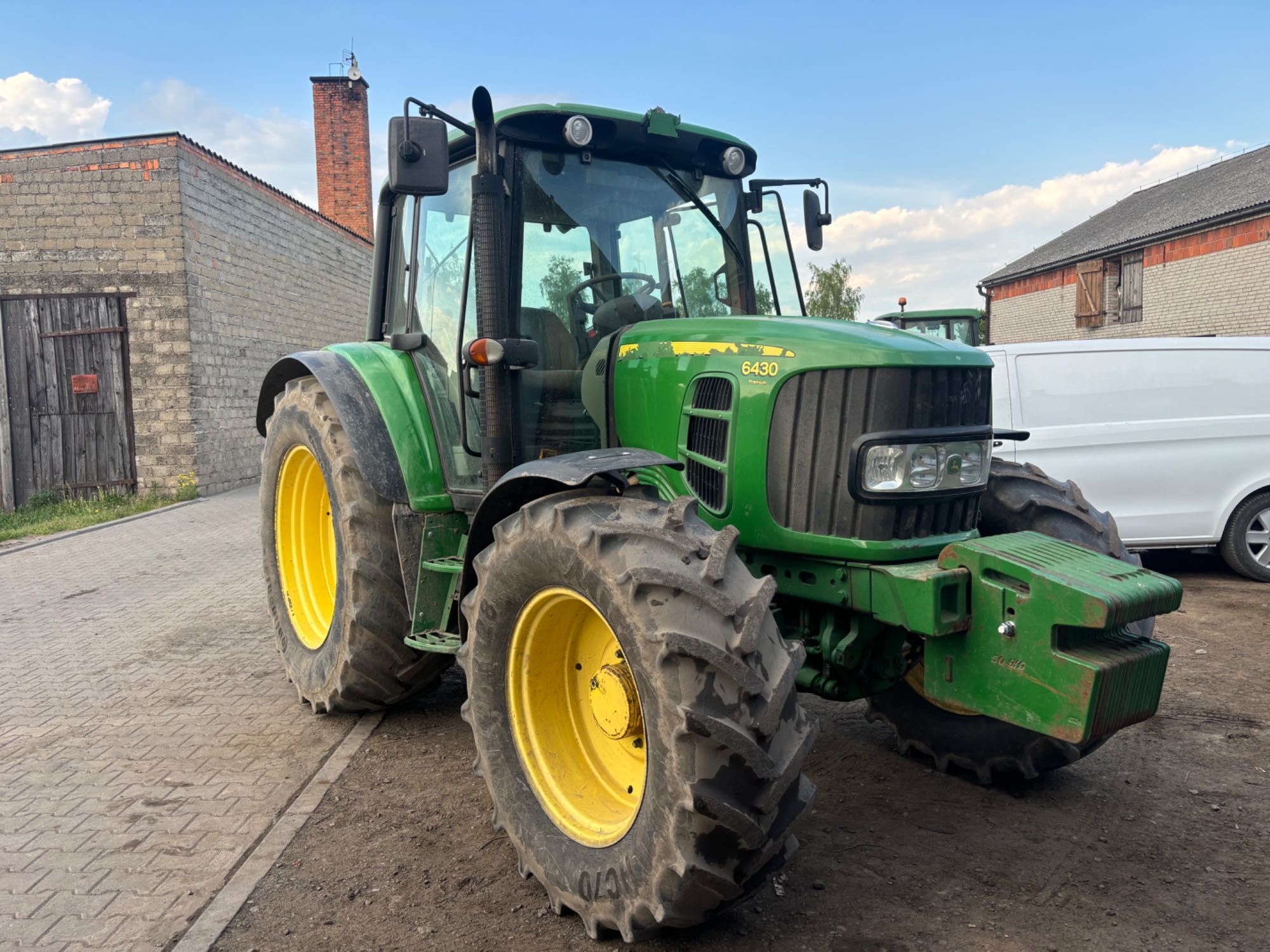 John Deere 6430 premium, pneumatyka, tls
