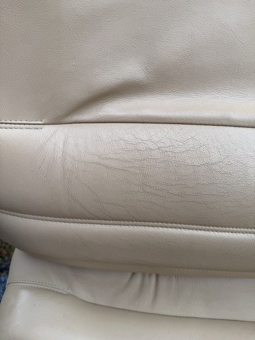 Fotel biurowy skórzany