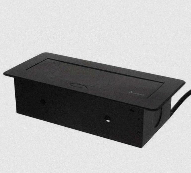 Розетка прихована в стільниці висувна розетка - подвійна з USB вбудова