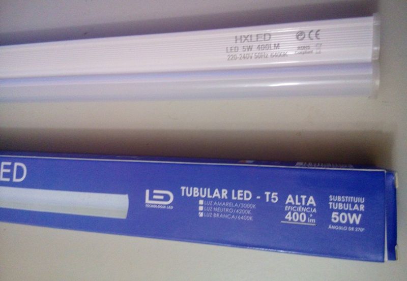 Armaduras T5 LED 30Cm