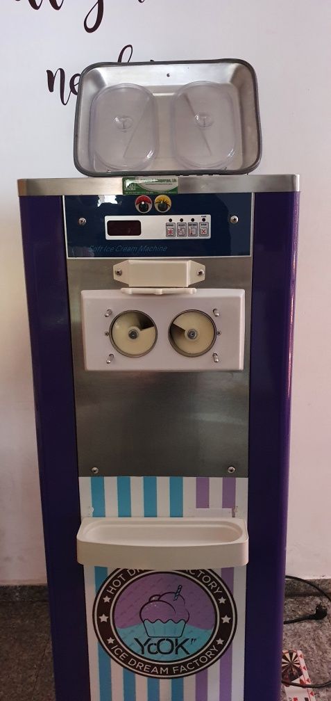 Máquina de gelados soft ice 3 saidas
