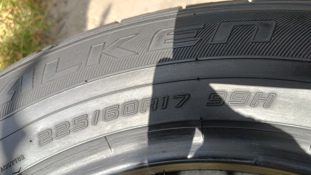 4 x DEMO jak NOWE Falken 225/60/17 99H 2018rok