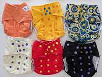 6 Fraldas Reutilizáveis de bolso Alva Baby