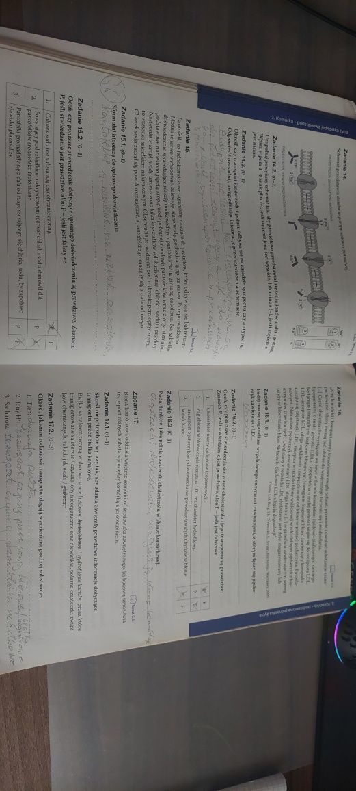 Biologia na czasie 1 maturalne karty pracy