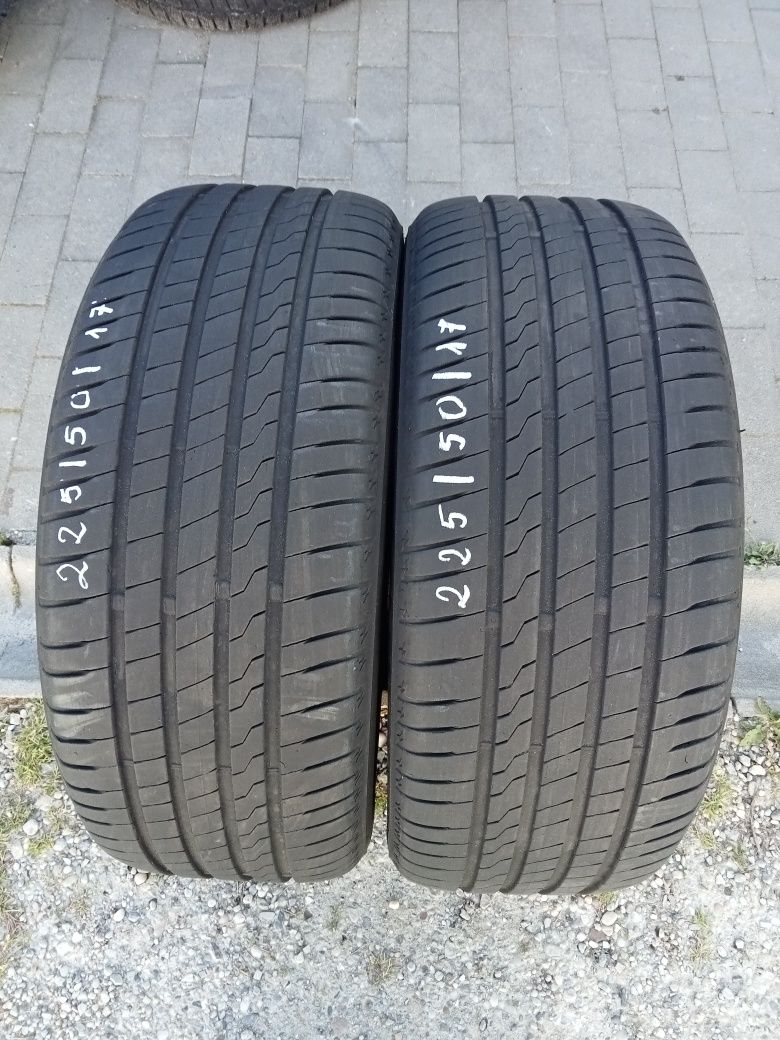 2x Opony Używane Letnie 225/50R17 Firestone