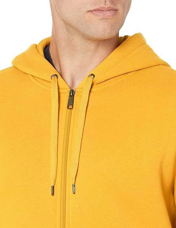 Męski Bluza Polarowa Z Kapturem AMAZON ESSENTIALS Pełny Zamek Złoty L