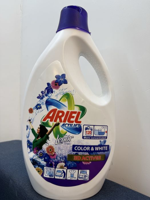 Гель для прання Ariel Actilift Color & White 5.75l порошок для стирки