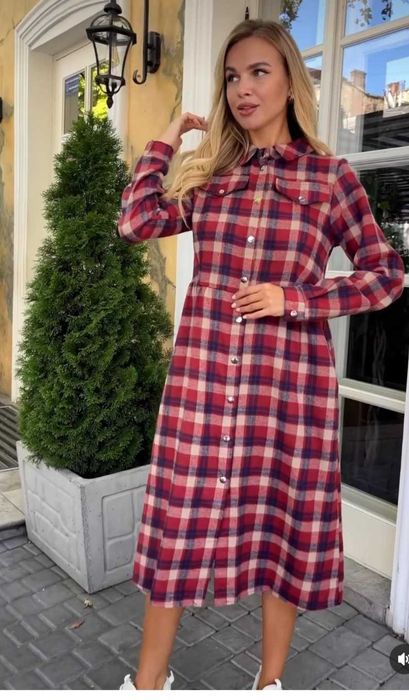 Стильне тепле плаття