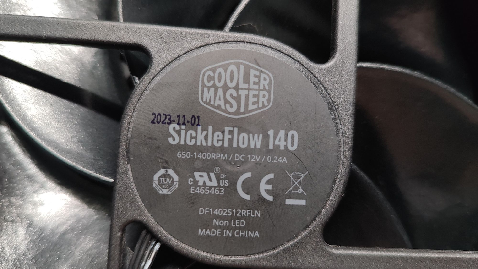 Вентилятор для корпусу Cooler Master 140mm
