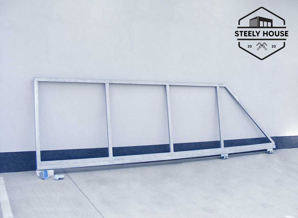 Brama Przesuwna wjazdowa ocynkowana solidna od producenta 4m