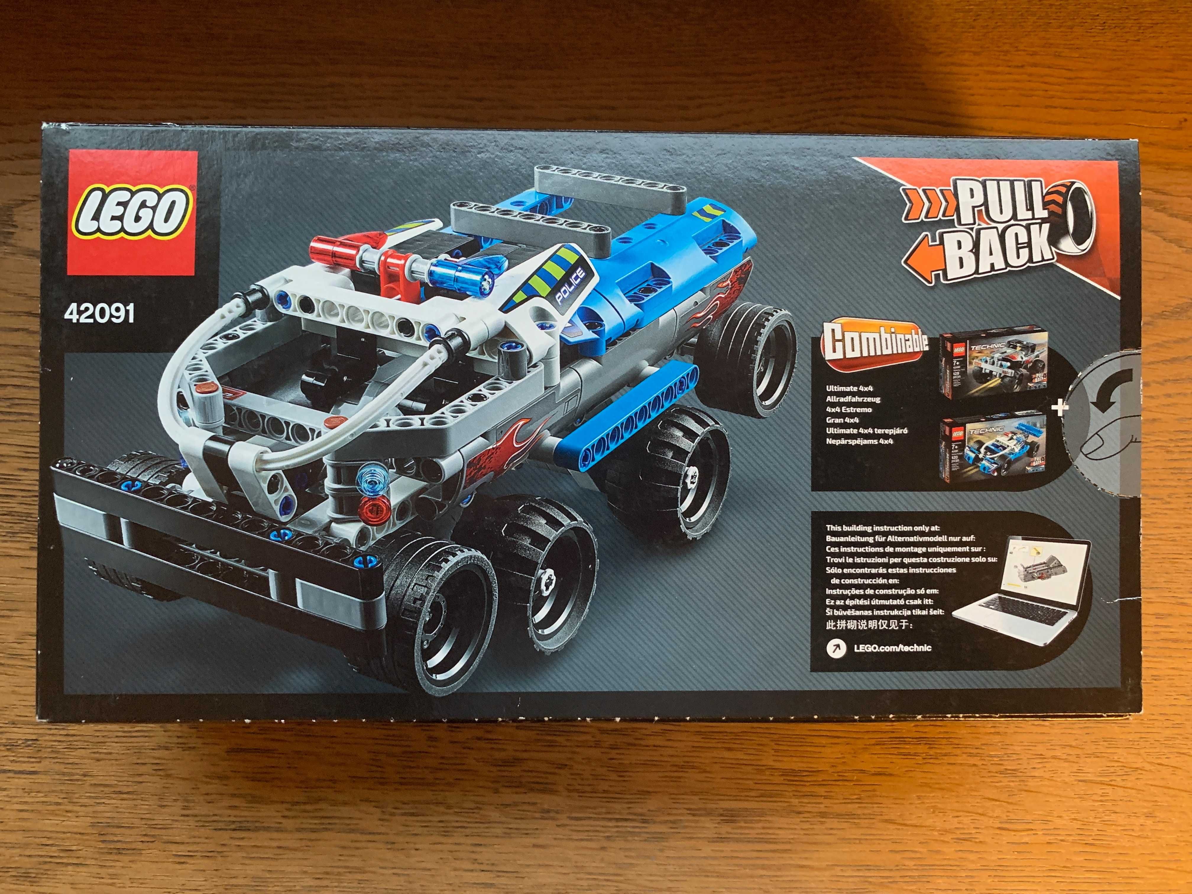 LEGO TECHNIC 42091 Policyjny pościg NOWE Warszawa