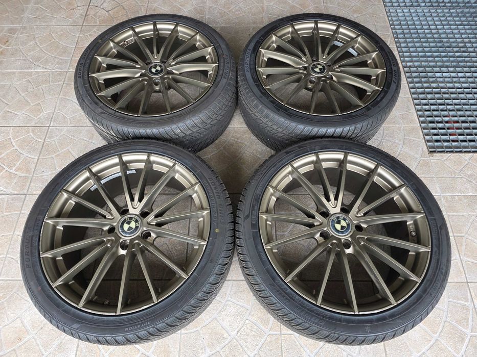 Koła zimowe F11 FELGI 19 BMW F10 ET35 Felgi aluminiowe F11 5x120 Opony