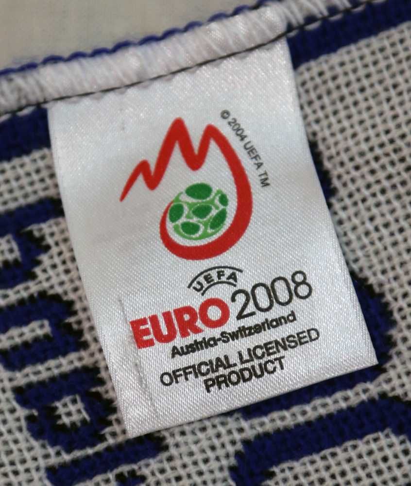 Шарф ELLAS EURO 2008 Austria-Switzerland. Производитель UEFA TM