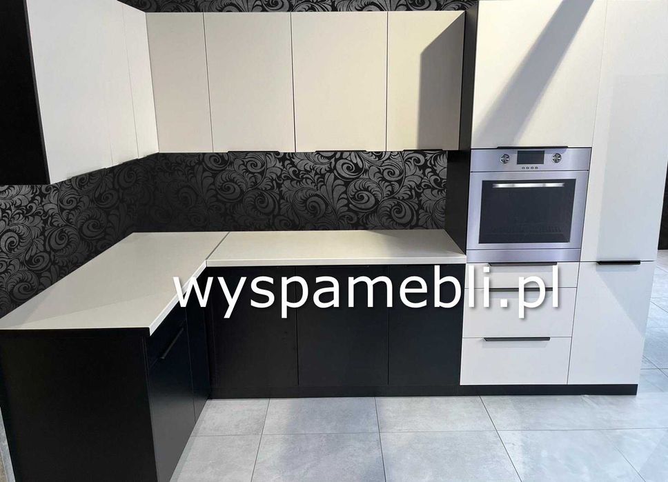 NOWA kuchnia na wymiar meble kuchenne 390cm kaszmir dąb dostawa 0zł