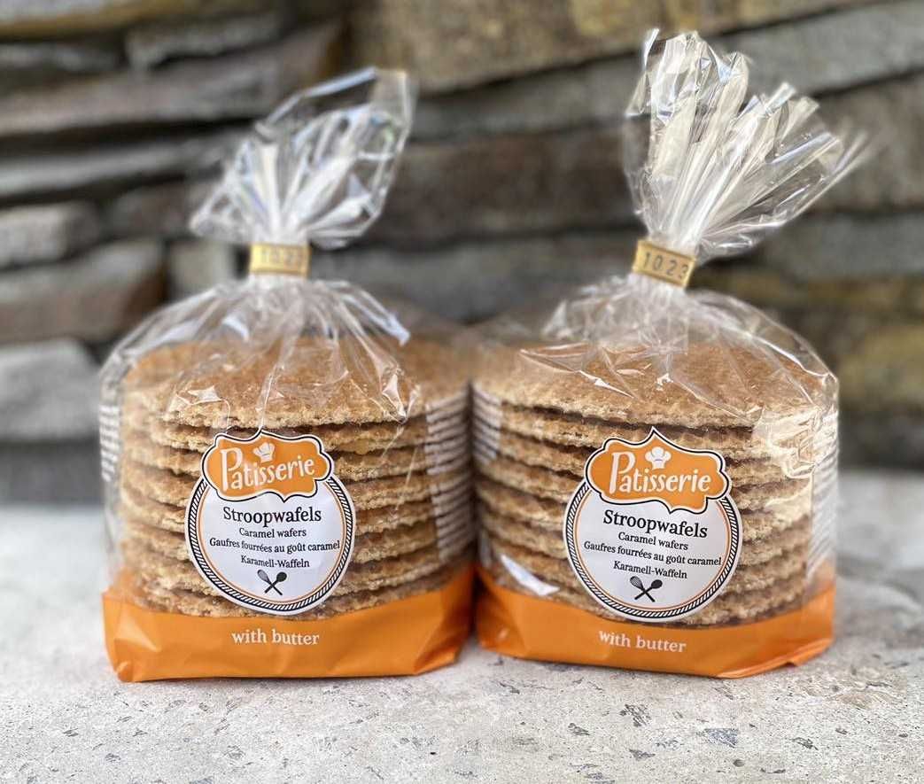 вафлі голландські  карамельні  Patisserie   stroopwafel 400г