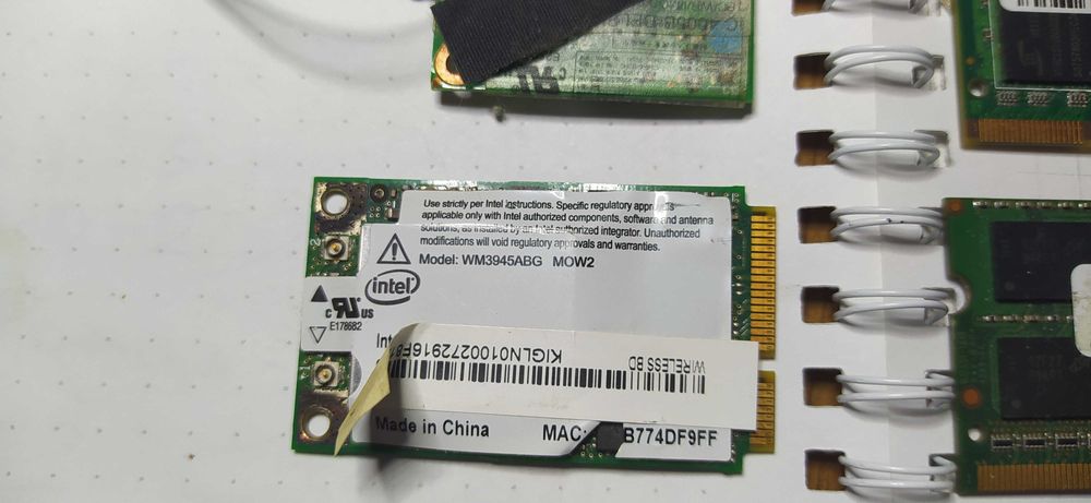 оперативная память для ноутбука 1gb 2Gb ddr2 ddr3 Модуль Wi-Fi вай фай