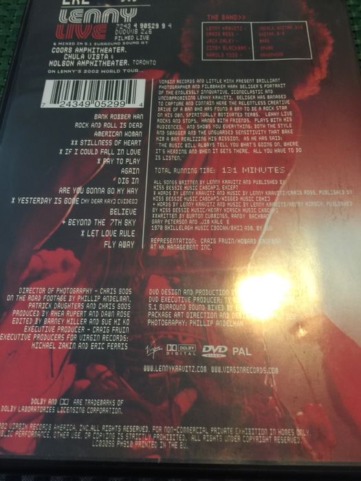 Dvd lenny novo original