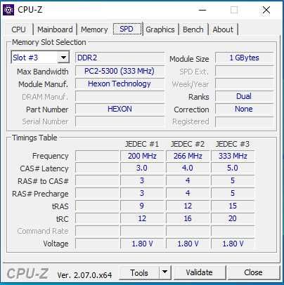 Оперативна пам'ять RAM DDR2 1 ГБ NCP