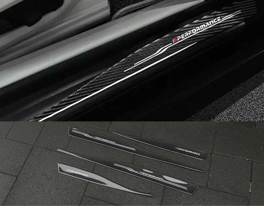 Накладки на пороги карбон Performance BMW E60 E70 E71 F10 F25 F26 БМВ