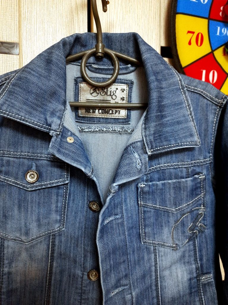 Куртка джинсова 134-140