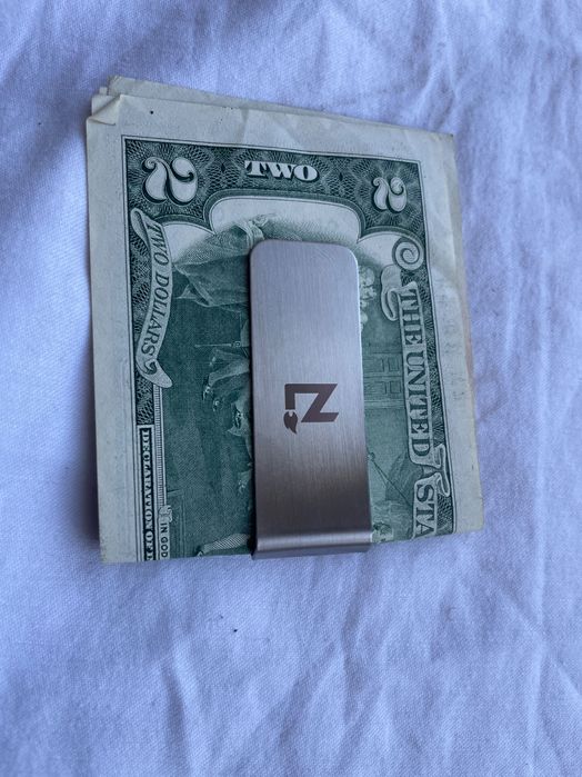 Зажим для банкнот Zippo. Новый