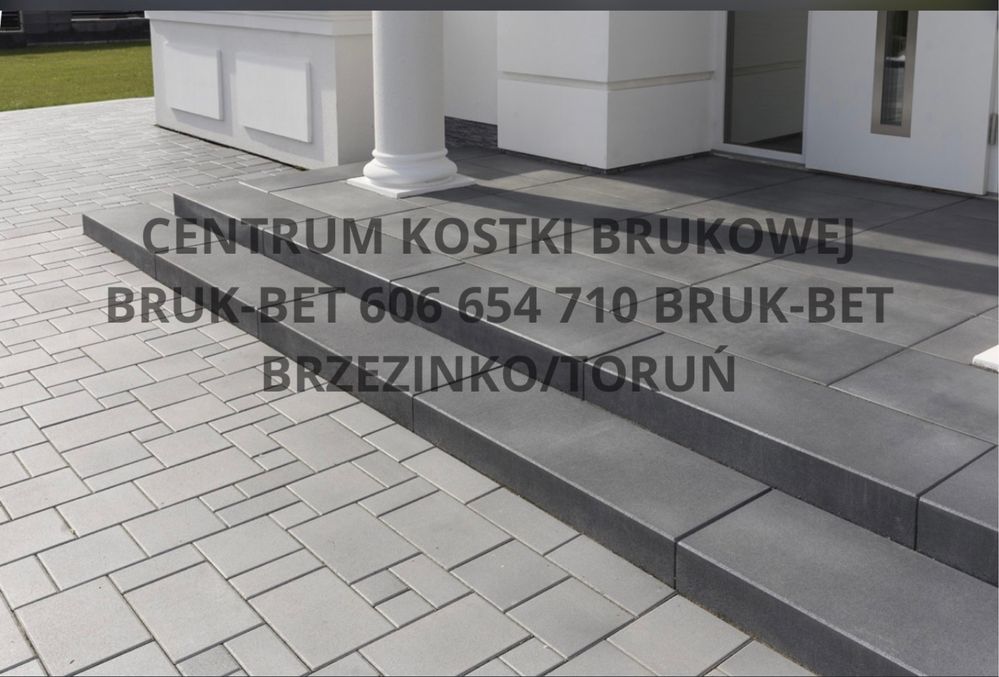 Blok schodowy, stopień blokowy, Novator Bruk-Bet