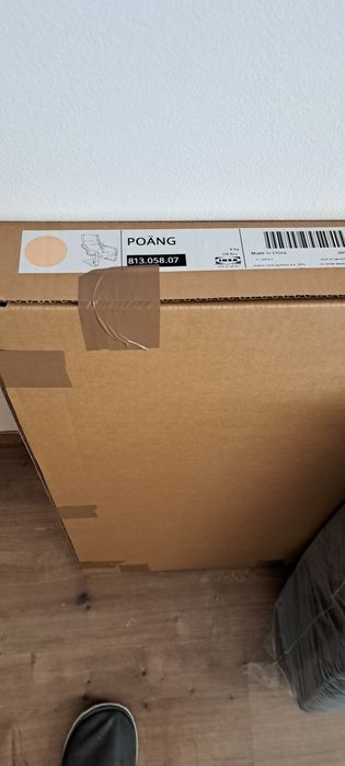 Poltrona Poäng (estrutura e almofada]