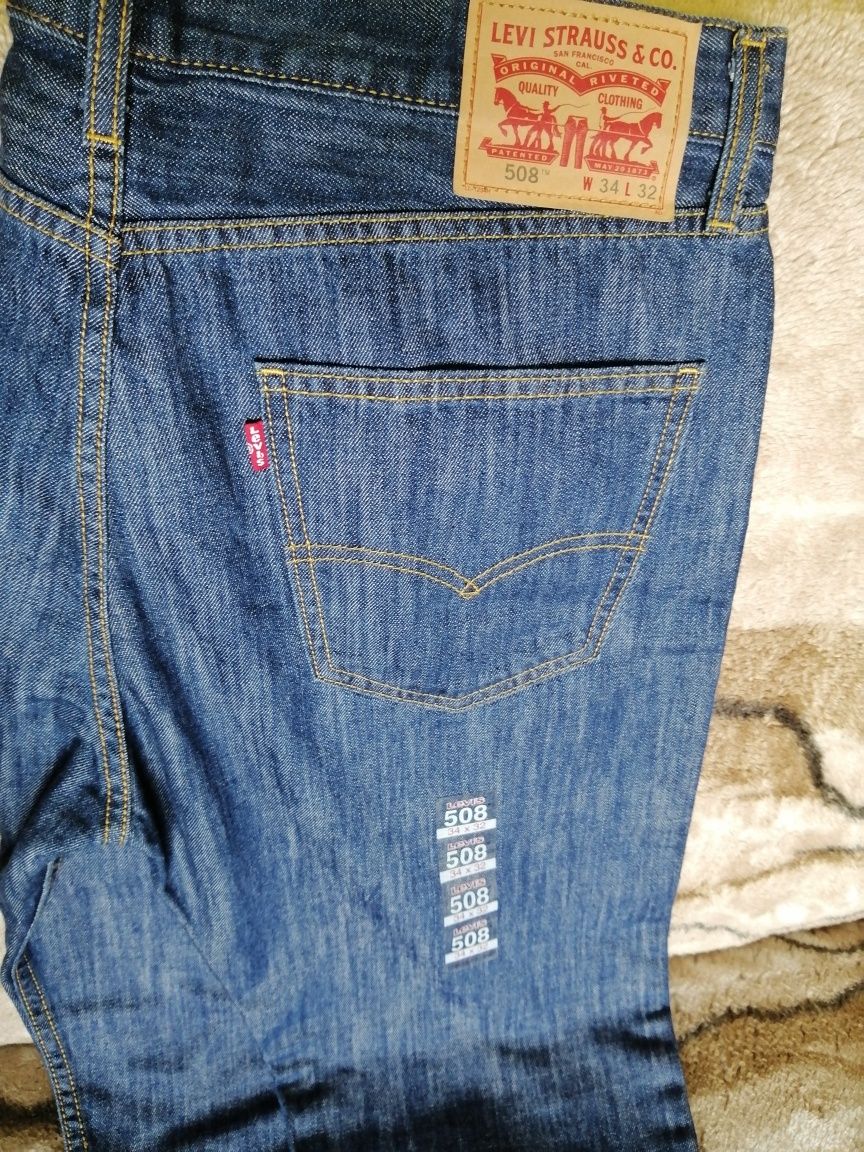 Spodnie jeansy męskie levis w34 l32